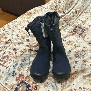 Women’s Sporto Waterproof Boots - Navy leather